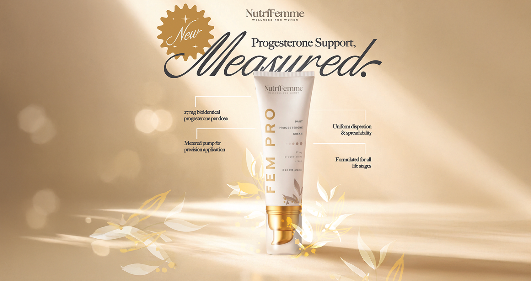 NutriFemme progesterone cream beauty product