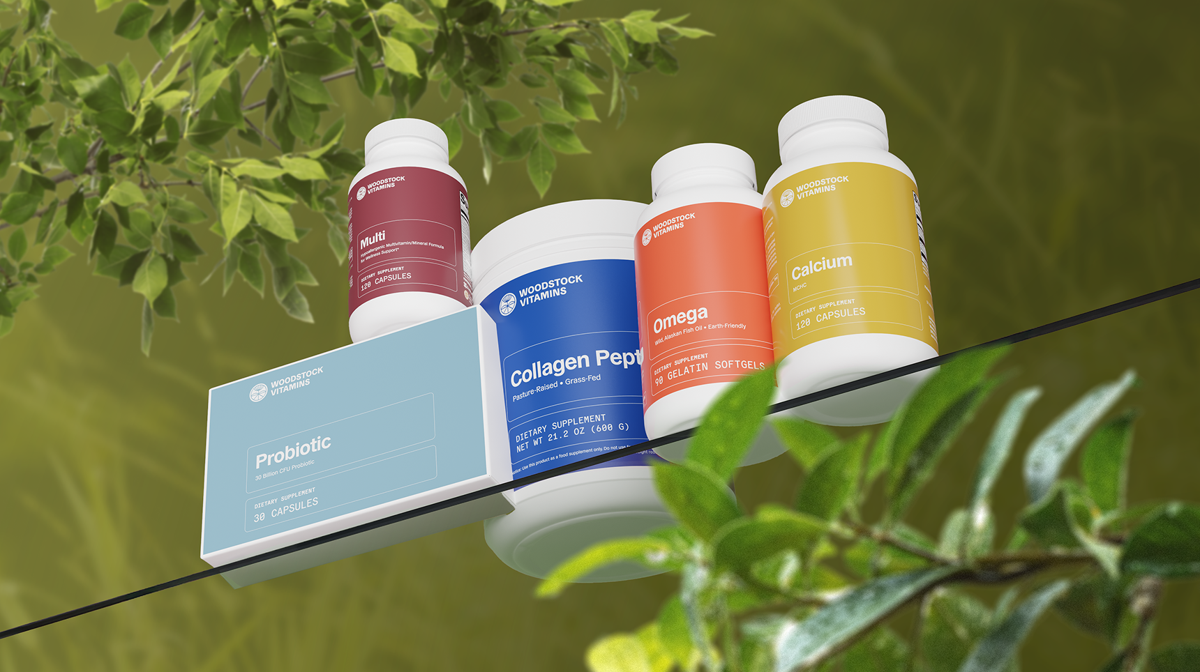 Woodstock Vitamins supplement line